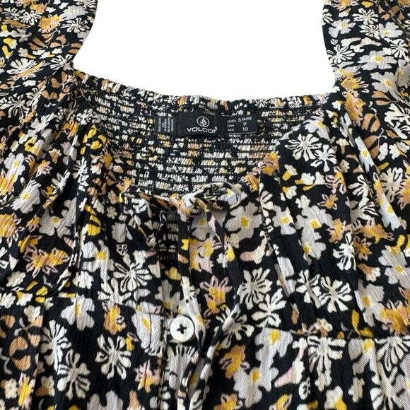 Volcom Women's J'Taime This Dress Floral Mini, S - Picture 9 of 12